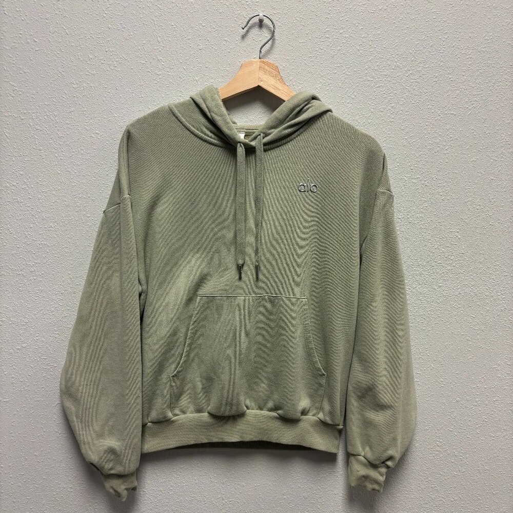 Alo Yoga Accolade Hoodie In Limestone | Practically New